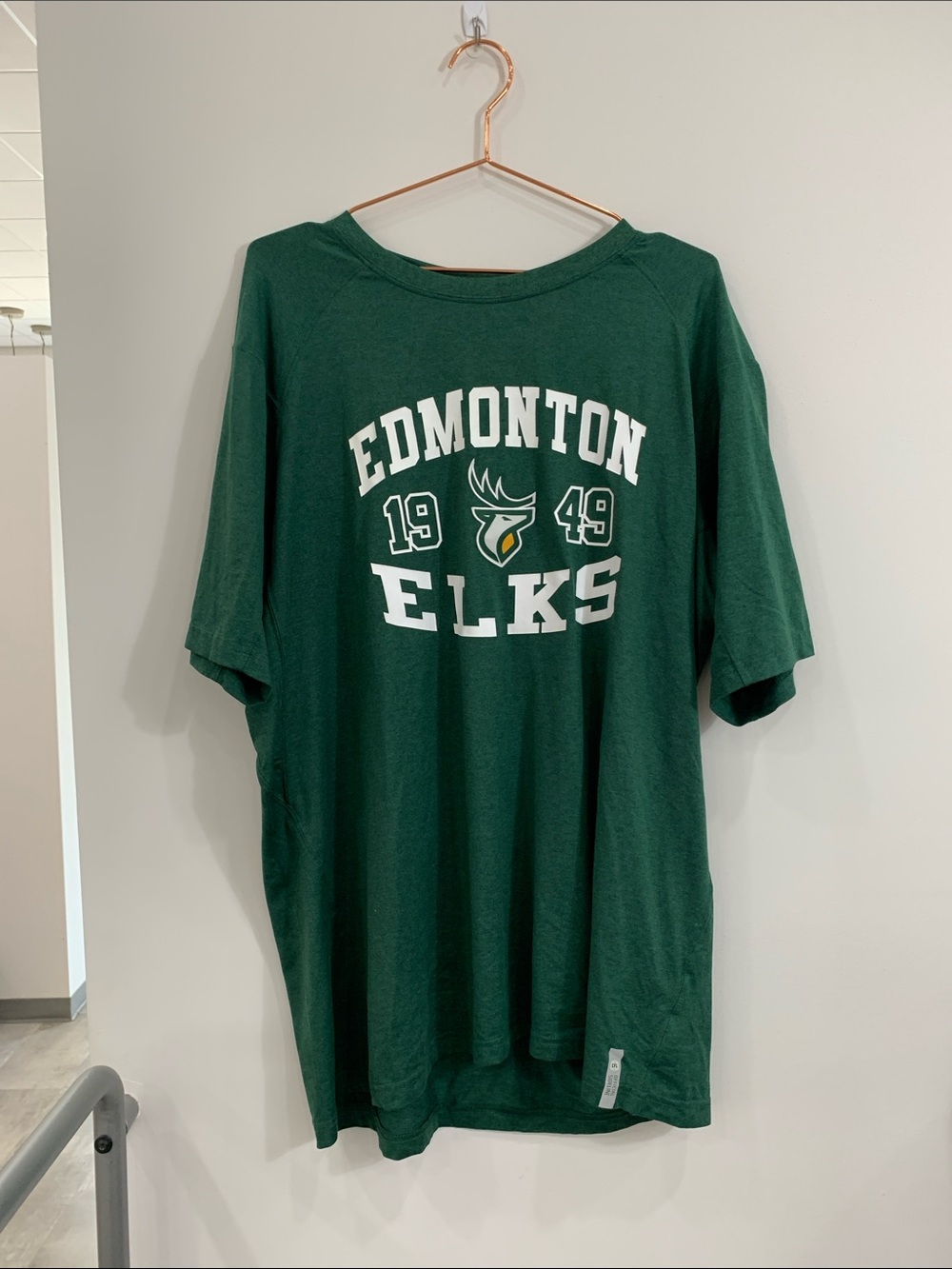 New Era Edmonton Elks Dark Green Graphic Tee